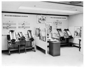 Inside the CIA’s National Photographic Interpretation Center (NPIC), Washington D.C., 1962.