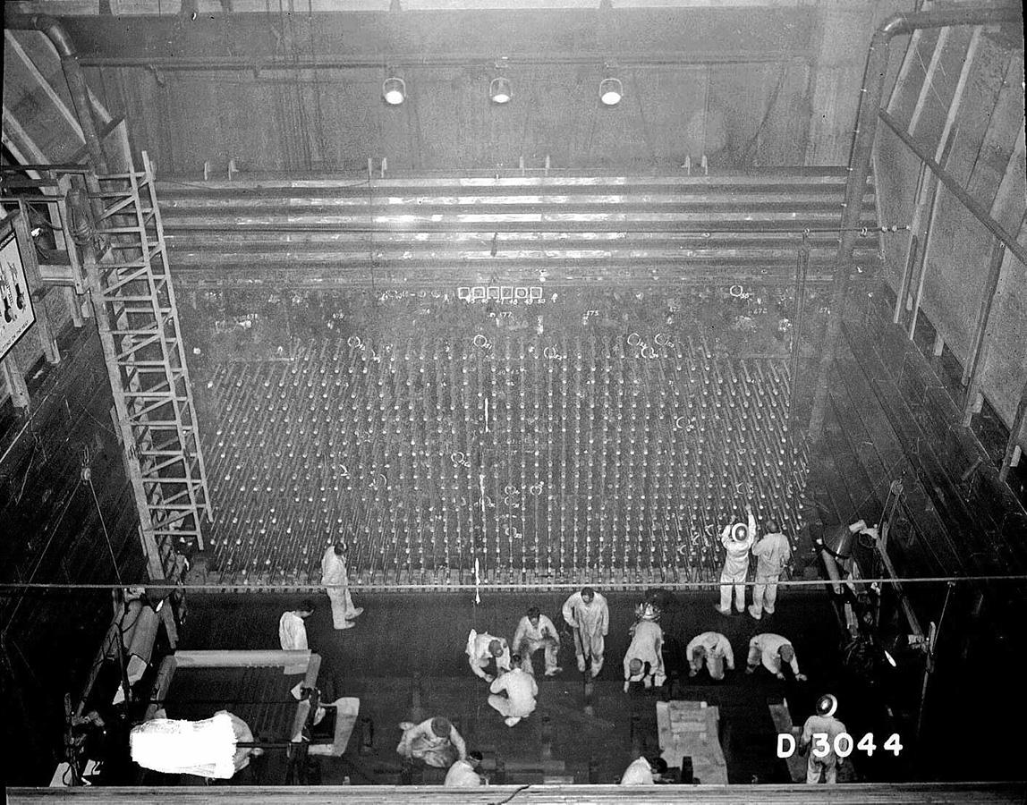 The B reactor at Hanford