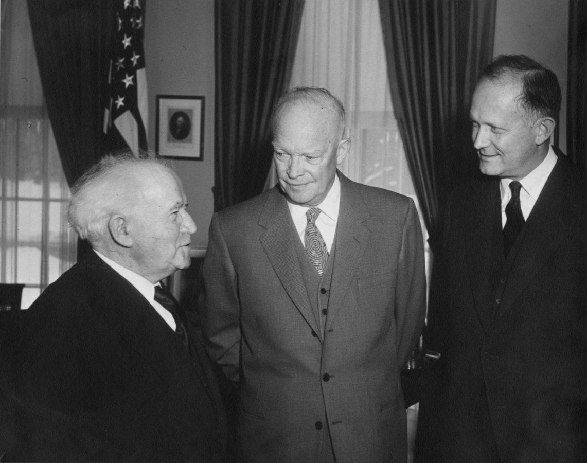 On 10 March 1960, President Eisenhower met with Israel’s Prime Minister Ben-Gurion